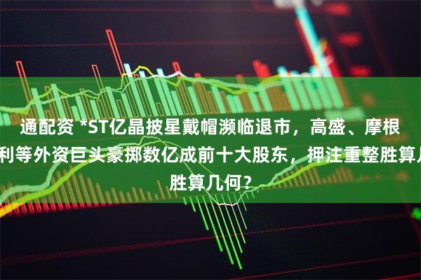 通配资 *ST亿晶披星戴帽濒临退市，高盛、摩根士丹利等外资巨头豪掷数亿成前十大股东，押注重整胜算几何？